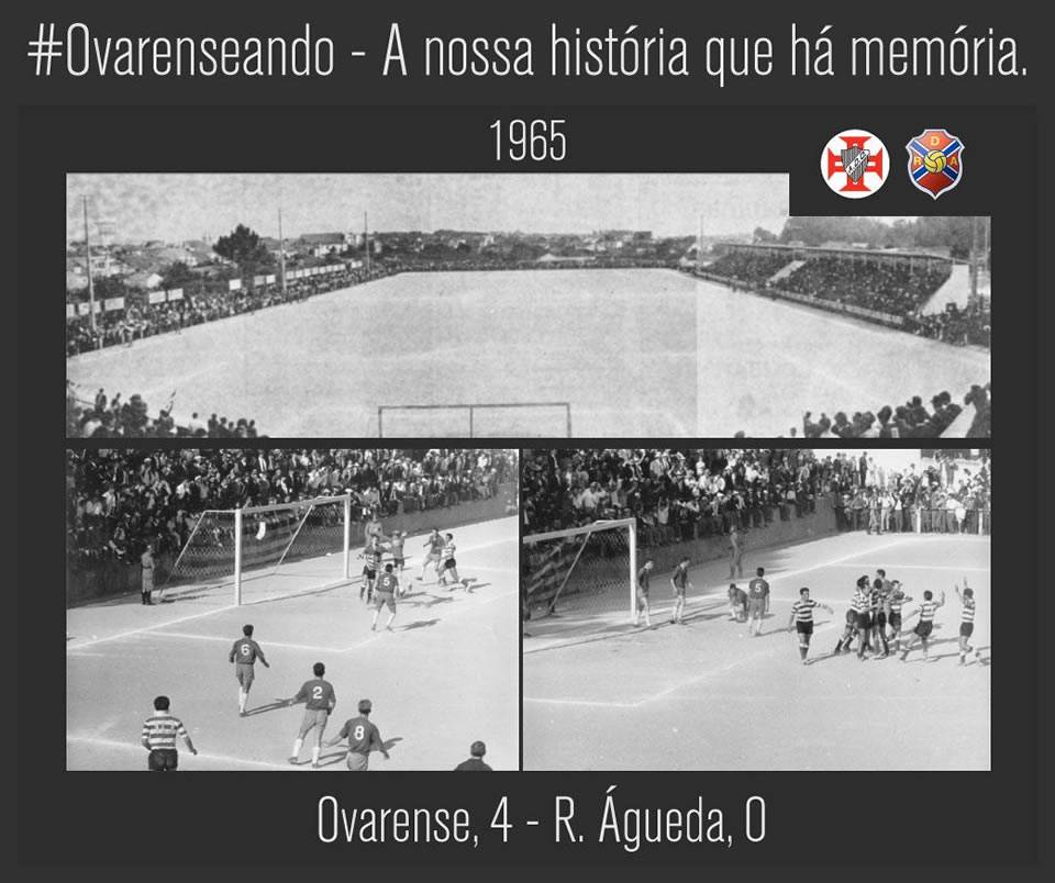 AD Ovarense 4-0 Recreio Águeda (1965)